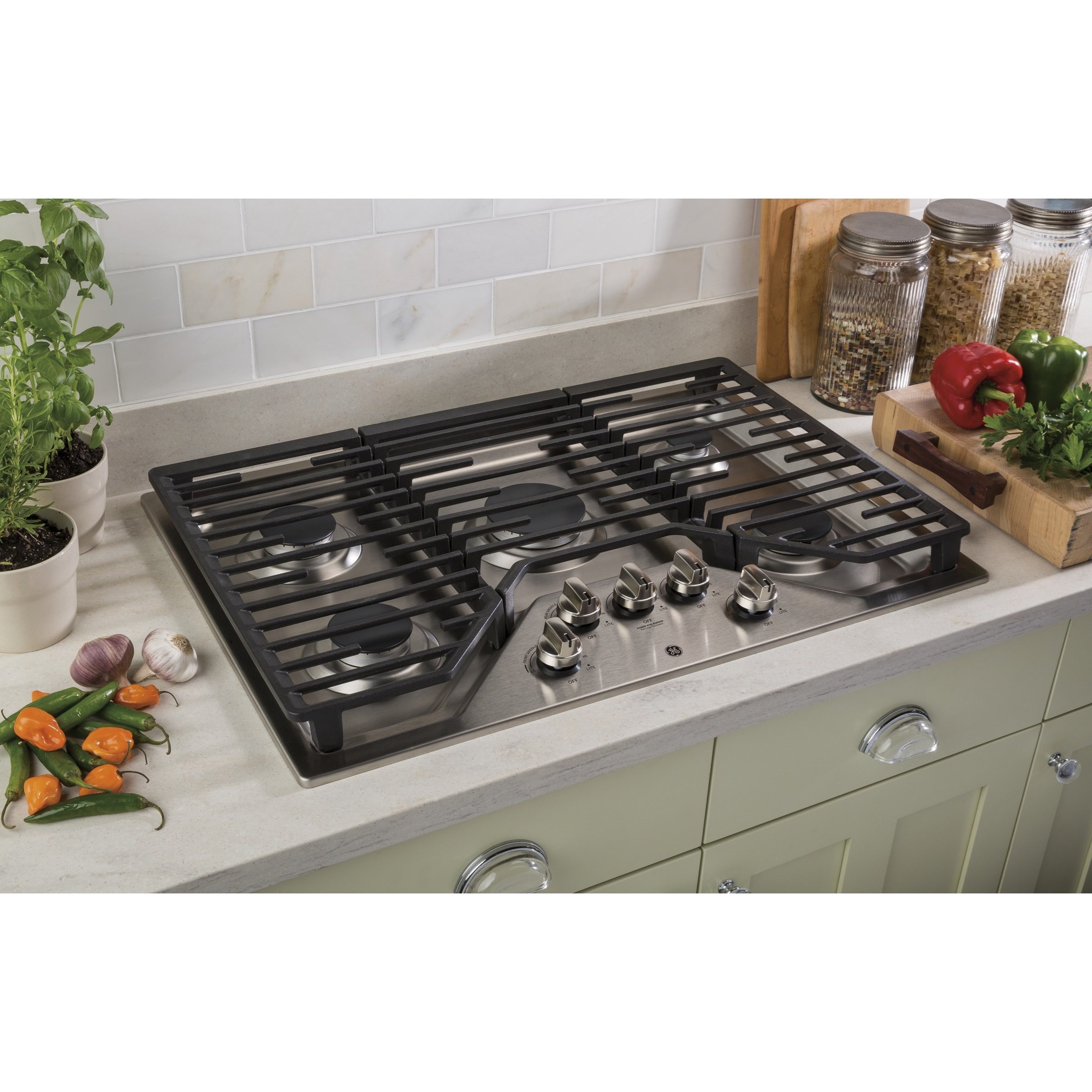 Ge countertop online gas stove